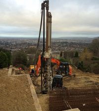 Tes Car CF3 - CFA - Colets Piling - Piling Contractor, UK