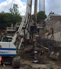 Soilmec SR20 Rig in Action - Colets Piling - Piling Contractor, UK