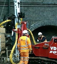 VD210 Piling Rig - Colets Piling - Piling Contractor, UK