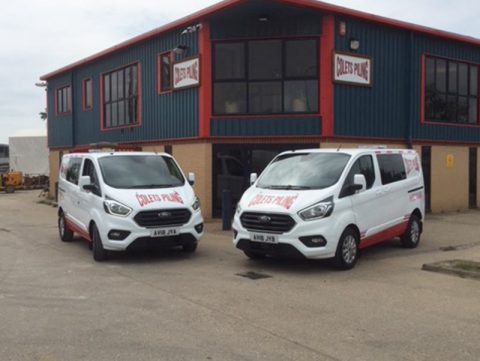 Two new Ford Transit vans arrive for Colets