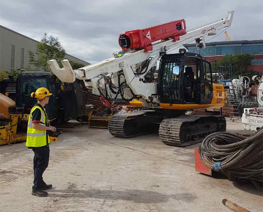 TRITECH BUYS NEW COLETS / BSP RADIO-CONTROLLED PILING RIG