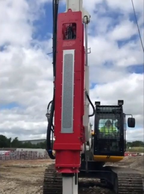 Colets/BSP Driven Rig - Colets Piling - Piling Contractor, UK