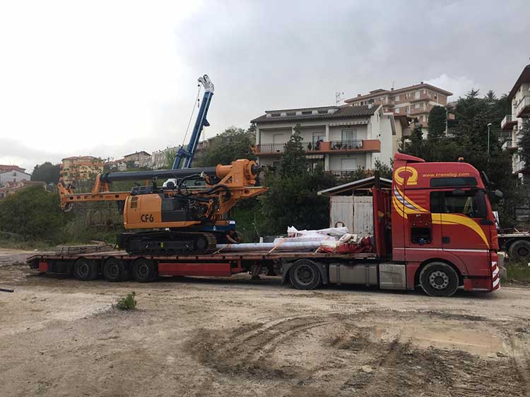 Tescar CF6 - Leaving Italy